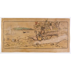 NEVIL André - Le Rallye Automobile de S-t Sebastien. 1912.