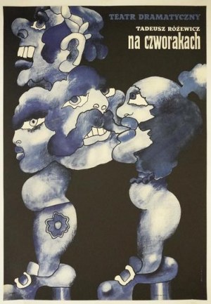 ŚWIERZY Waldemar - On all fours. [1972].
