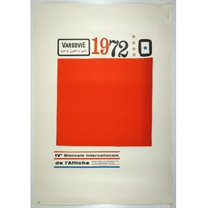 TOMASZEWSKI Henryk - IV-e Biennale Internationale de l&#39;Affiche. 1972.