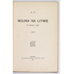 CHŁAPOWSKI K. - Wojna na Litwie w roku 1831.