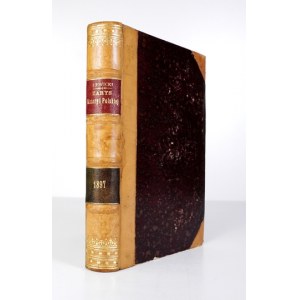 LEWICKI Anatol – Zarys historyi polskiej. 1897. Niesygnowana oprawa R. Jahody.