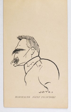 [SZWAJCER Jerzy] - Nos autorités militaires dans la caricature de Jotes [pseudo]. Varsovie, 30 septembre 1926. Instituts Wyd.....