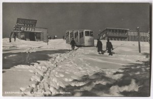 ZAKOPANE. Nádraží a hotel na Gubałówce. 1939.