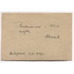 [ZNACZEK pocztowy wydany z okazji FIS w 1939].