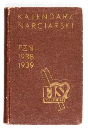 [CALENDAR]. Informational Ski Calendar. Cracow. Editor. S. Faecher. Polish Ski Association. 16. opr. oryg....