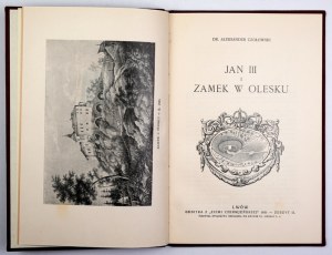 CZOŁOWSKI Alexander - John III and the castle in Olesko. Lviv 1935 - First Union Printing House. 8, p. 30. opr. wsp....