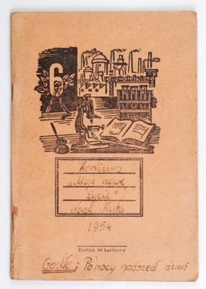 [GĄSIOROWSKI Ryszard?] - My new life. Nowa Huta 1954 [manuscript].