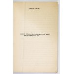SABAJ S. - Memories of the years of construction of the Lenin Steelworks 1950-1956 [typescript].