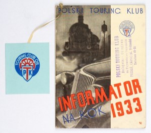 Touring Club Polacco. Informatore per l'anno 1933. Varsavia 1933. Touring Club Polacco, Sezione Auto. 16d, p. 64....