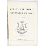 DYTKIEWICZ Adam - Meble swarzędzkie. Informator targowy. Oprac. ... Swarzędz 1957. Cech Stolarzy Swarzędzkich. 8,...
