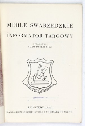 DYTKIEWICZ Adam - Swarzędz furniture. Informator targowy. Elaborated. ... Swarzędz 1957 Swarzędz Carpenters Guild. 8,...