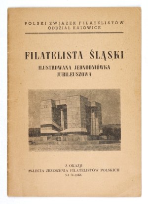 Silesian Philatelist. Illustrated one-day anniversary publication. 1957.