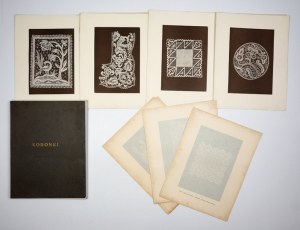 CORONES of Polish vocational schools. [Warsaw 1929]. Min. Wyznań Rel. i Oświecenia Publ. Druk. Muz. Industrial [...], ...