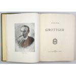 POTOCKI Antoni - Grottger. Lwów 1931. Nakł. i własność Księgarni H. Altenberga. 4, s. VIII, 216, tabl....