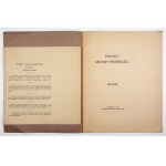 PROJEKT ustawy probierczej. Warszawa 1926. Druk. Państwowa. 4, s. 18. brosz.