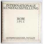 Internationale Kunstausstellung Rom 1911. Österreichischer Pavillon, nach Plänen von Architekt Professor Josef Hoffmann....