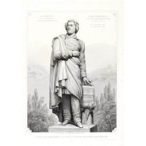 OLESZCZYŃSKI A. - Pomnik Mickiewicza w Poznaniu. 1857.