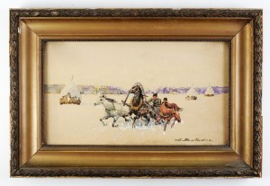 BUTOWICZ E. - Sanna. Watercolor.