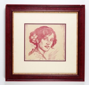 JAROCKI W. - Gypsy. Lithograph signed by the artist.