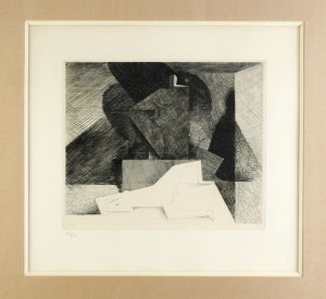 MARCOUSSIS L. - Planches de Salut. N. 7. etching. 1931. copy no. 45/71.