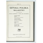 J. Mehoffer – Trójbarwna litografia okładkowa Sztuka polska. Malarstwo z 1903.