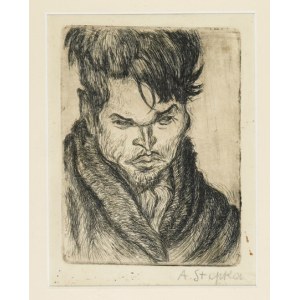 STOPKA A. – Portret ojca. Akwaforta.