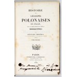 CHODŹKO L. - Histoire des Légions polonaises en Italie. T. 1-2. 1829.