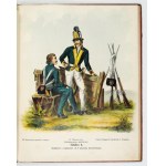 WOJSKO polskie Kościuszki w roku 1794. 16 tabl. obejmujących 105 figur. 1894.