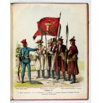 WOJSKO polskie Kościuszki w roku 1794. 16 tabl. obejmujących 105 figur. 1894.