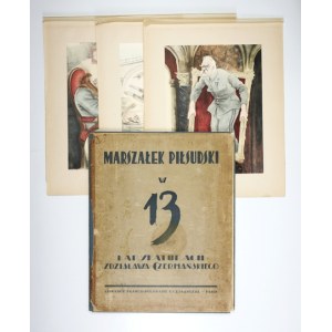 CZERMAŃSKI Z. – Marszałek Piłsudski w 13 karykaturach. Wstęp J. Lechonia. Paryż 1931.