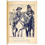 [SOSZYŃSKI Jerzy] d&#39;Ostoya - La ruée germanique sur la Pologne. 915-1915. Album de seize lithographie de .....