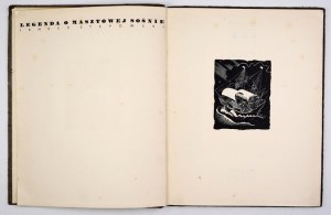 STĘPOWSKI J. - The legend of the mast pine. 1934. colored woodcuts by the Girs-... company.