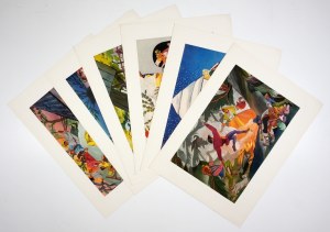 STRYJEŃSKA Z. - Polish rituals. Six color plates. 1931. complete portfolio.