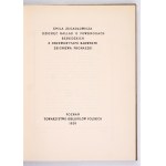 ZEGADŁOWICZ E. – Dziesięć ballad. 1929. Z drzeworytami Z. Pronaszki.