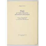 HERBERT Z. - Elegia per l&#39;addio della penna. 1989. Scheiwiller. Jeden z 50 egz....