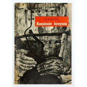 LINKE B[ronisław] W. - Kamienie krzyczą. Warszawa 1967. Wyd. Artystyczno-Graficzne. folio, s. [8], tabl. 14....