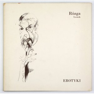 RÓZGA L. – Erotyki. 1990. z oryg. suchą igłą Rozterka sygn. przez artystę.
