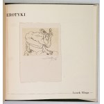 RÓZGA L. – Erotyki. 1990. z oryg. suchą igłą Rozterka sygn. przez artystę.
