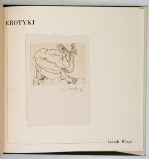 L. RÓZGA. - Erotics. 1990. with original dry-needle 