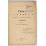 ADALBERG Samuel - Księga przysłów, przypowieści i wyrażeń przysłowiowych polskich. Zebrał i oprac. ......