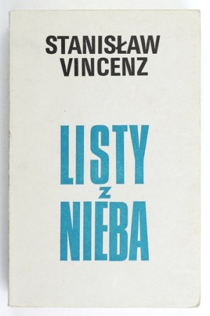 VINCENZ Stanislaw - Letters from Heaven. On the High Plateau. Band Two: New Times....