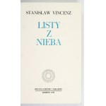 VINCENZ Stanisław - Listy z nieba. Na Wysokiej Połoninie. Pasmo drugie: Nowe Czasy....