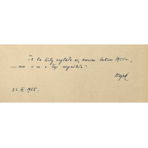 LEWIS C. S. - Listy krętacza. 1941. Z dedykacją K. Wojtyły Wujka z 1956.