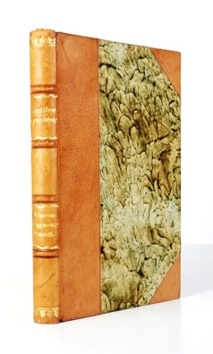 WYSPIAŃSKI S. - Poems, dramatic fragments, notes. 1910. bound by R. Jahoda.