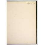 ZEGADŁOWICZ E. – Siedem pieśni o Kasprowiczu. 1927. Egz. autorski w oprawie R....