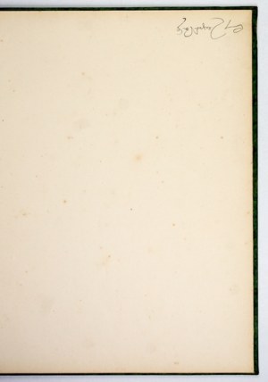ZEGADŁOWICZ E. - Seven songs about Kasprowicz. 1927. author's bound copy R....