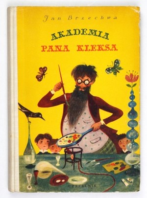 J. Brzechwa - Academy of Mr. Kleks. Illustrated by J. M. Szancer. 1958. dedication by the author