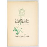 J. Brzechwa – Akademia pana Kleksa. Ilustr. J. M. Szancer. 1958. Dedykacja autora
