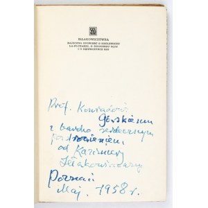 IŁŁAKOWICZÓWNA K. - Bajeczna opowieść. 1958. Dedykacja autorki.