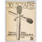 KONWICKI T. - Mała apokalipsa. 1979. Dedykacja autora. Wyd. I.